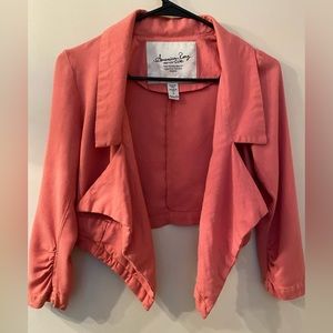 American Rag Cropped Light Jacket